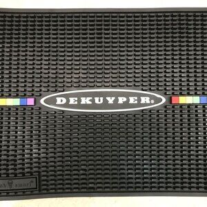 Dekuyper Rubber Bar Station Mat 14" x 11" NEW - PRIDE EDITION